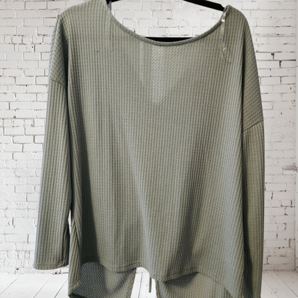 Olive Green Women's Top